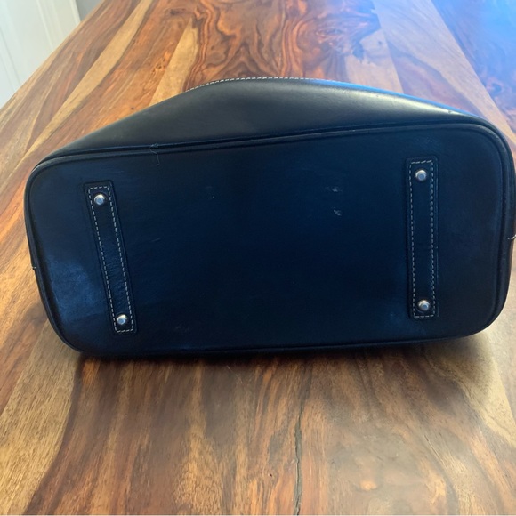 Dooney & Bourke ostrich tote shoulder Chelsea bag - Picture 5 of 16